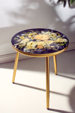 Load image into Gallery viewer, Floral Side Table