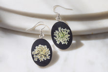 Load image into Gallery viewer, Queen Anne&#39;s Lace Pendant Earrings
